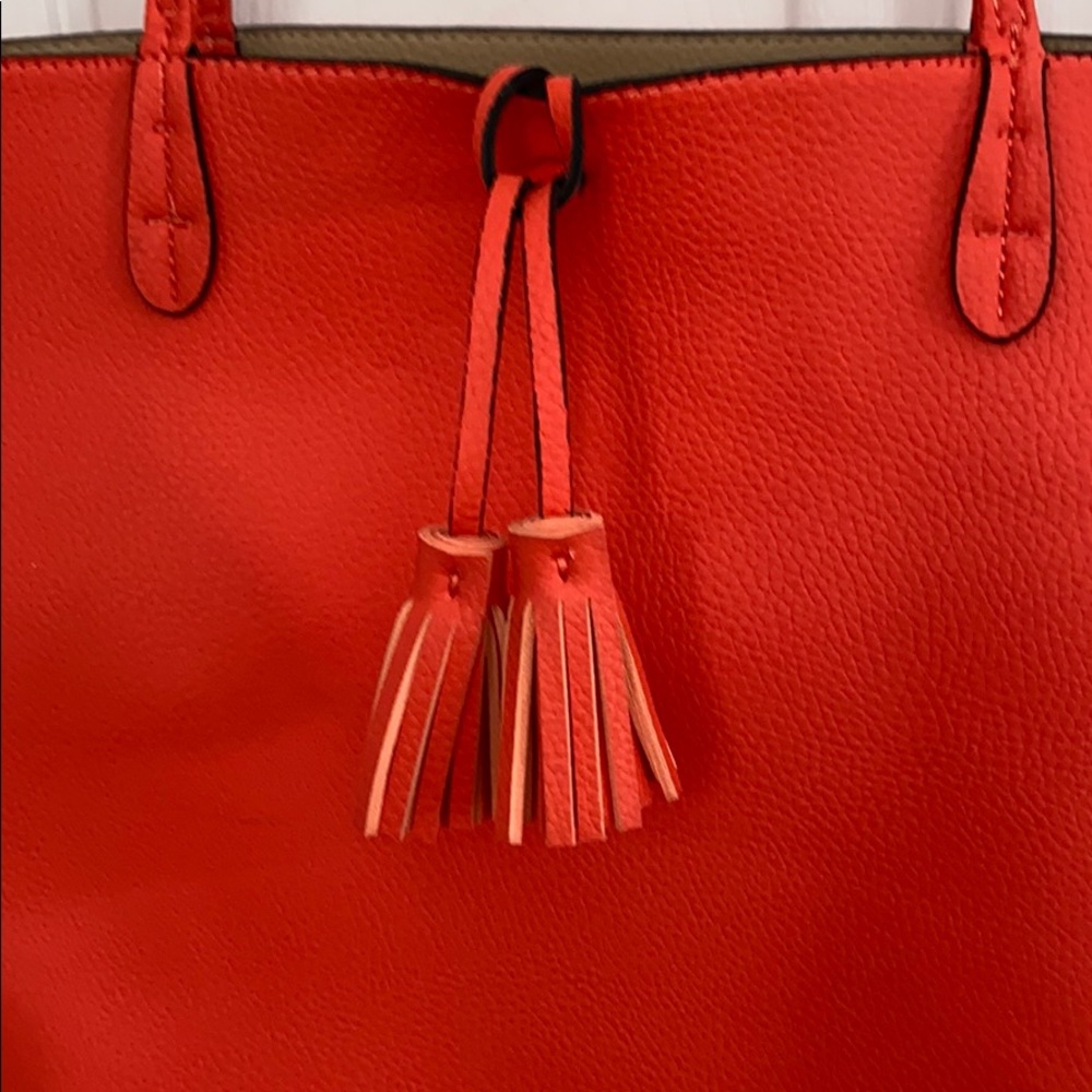Coral tote bag - Picture 2 of 8